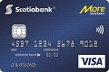 Scotiabank® More Rewards® * VISA* card