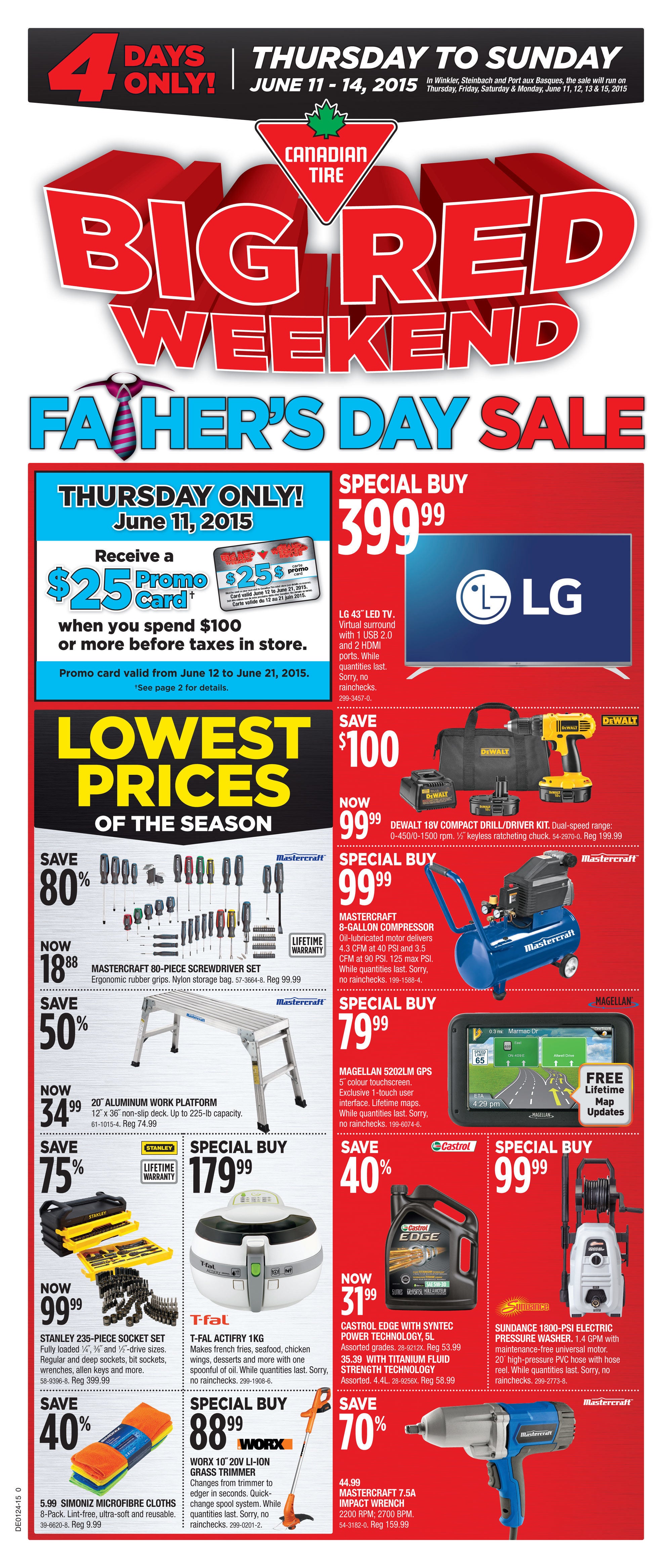 Father's day sale sale canadian tire