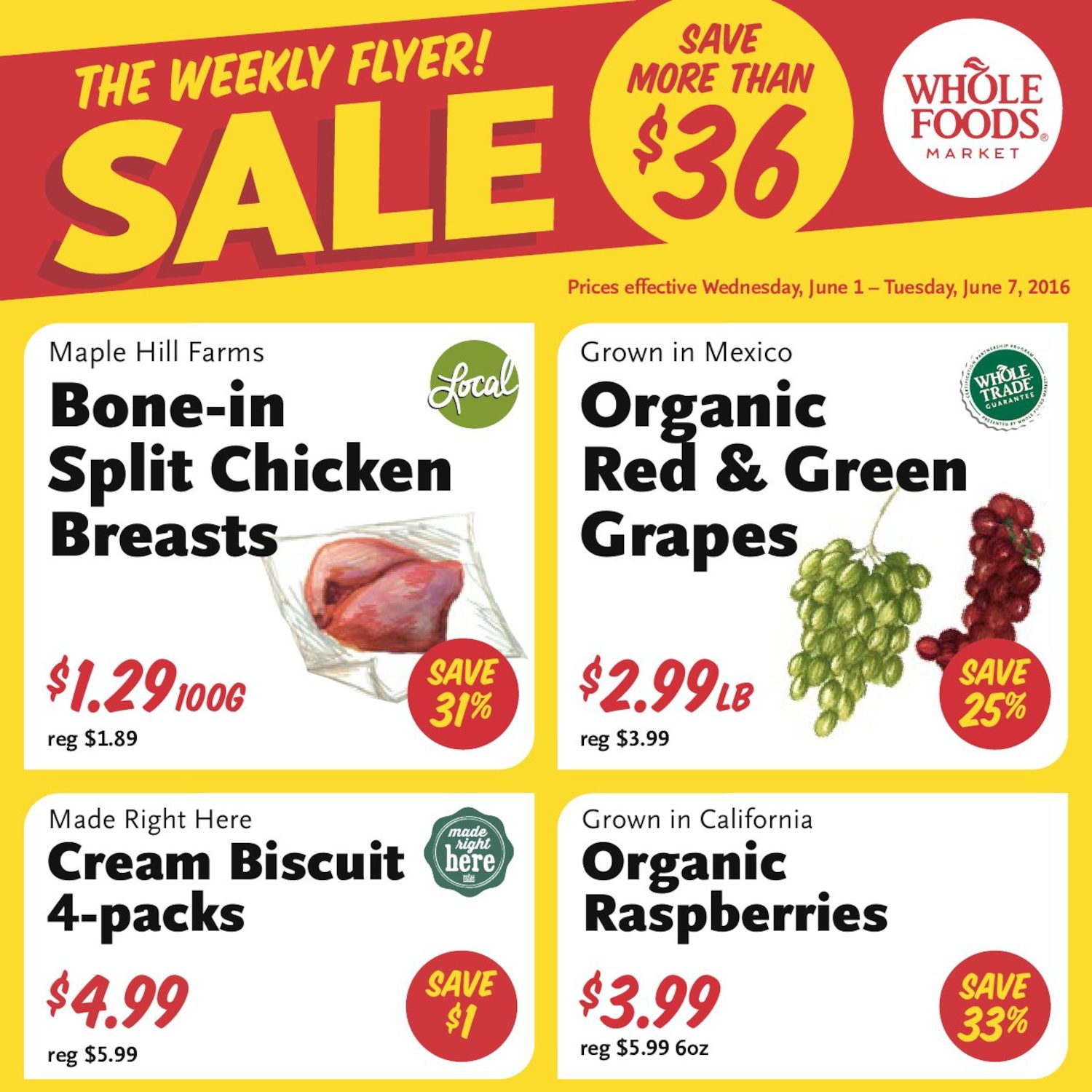 Whole Foods Market Weekly Flyer - RedFlagDeals.com.