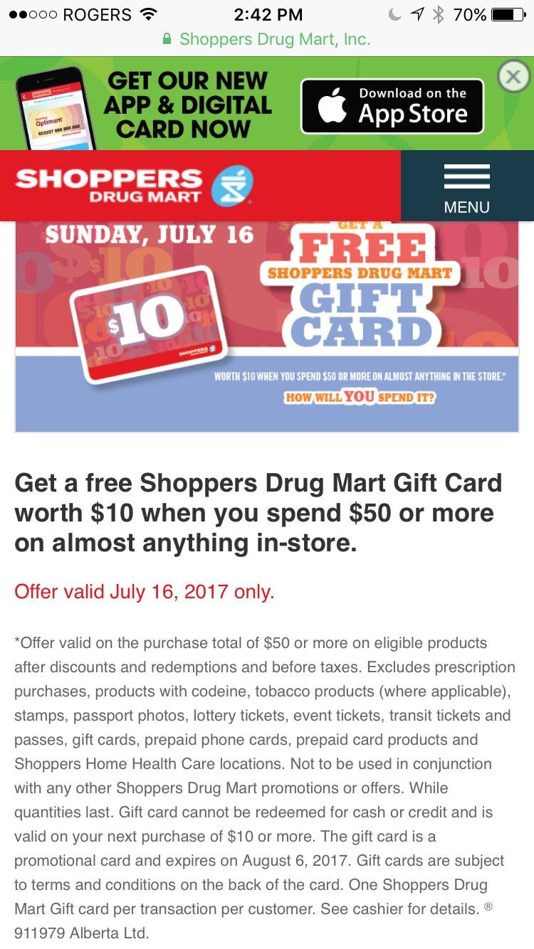 [Various Retailers] Gift Card Deals And Discounts (2017) - Page 2 - RedFlagDeals.com Forums