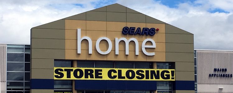 Sears Canada Finalizes Closure Dates for Nine Stores