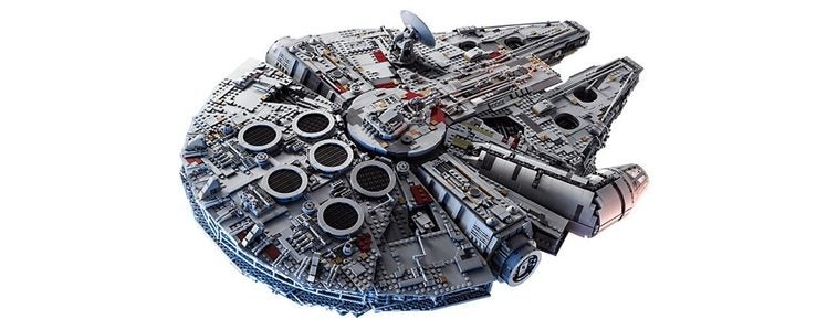 Millennium falcon lego prisjakt hot sale