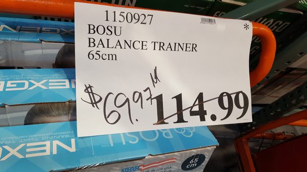 Costco Costco West Bosu Balance Trainer 69.97 RedFlagDeals Forums