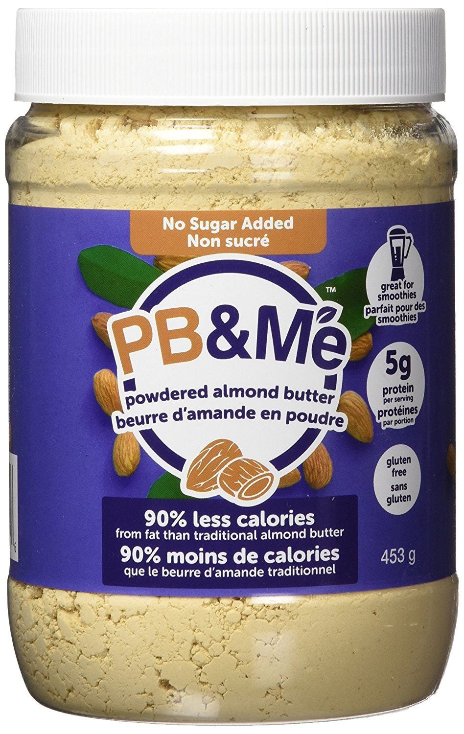 [Amazon.ca] 453 g PB&Me Powdered Almond Butter No Sugar Added
