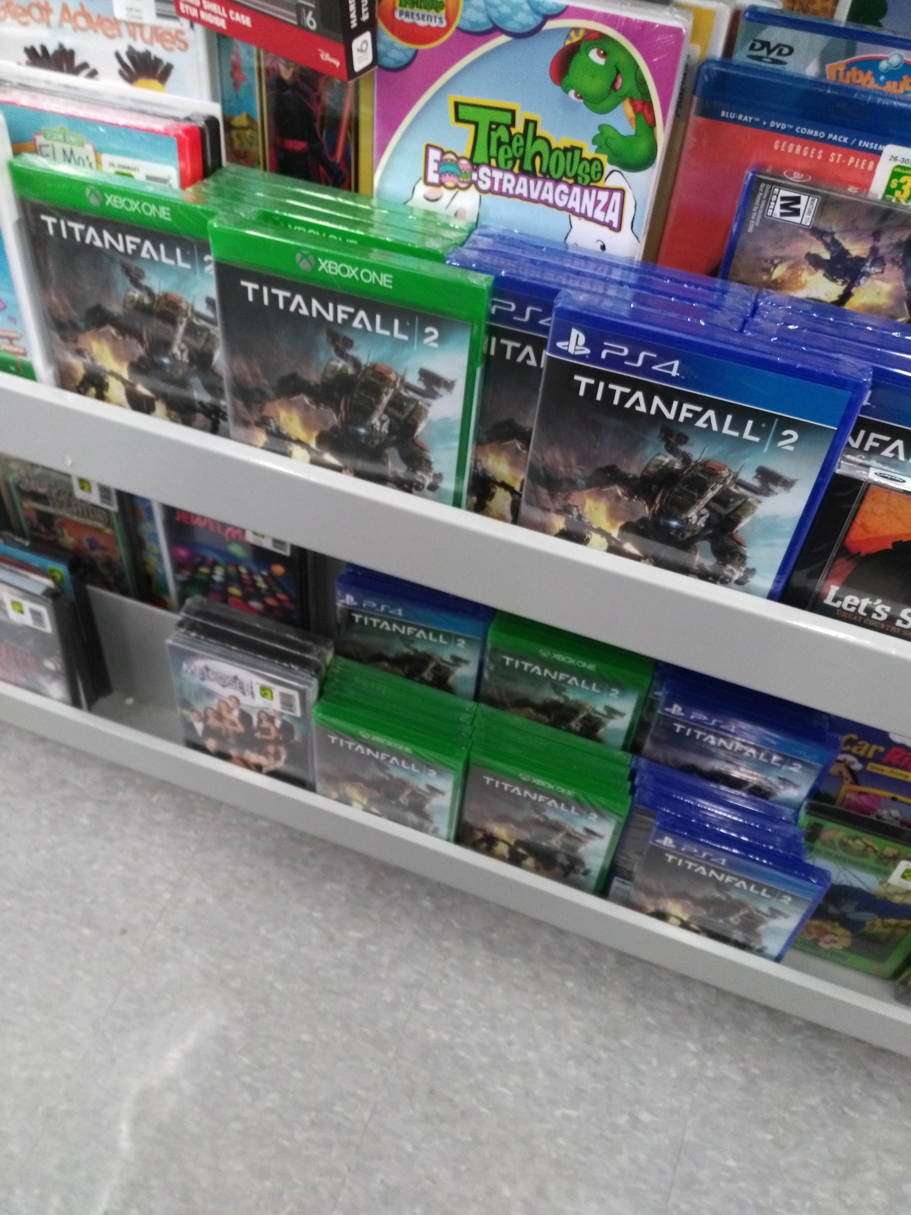 You can buy a physical copy of Titanfall 2 for $4.00 at Dollar store. :  r/gaming