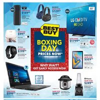Best Buy - Weekly - Boxing Day Prices Now Flyer