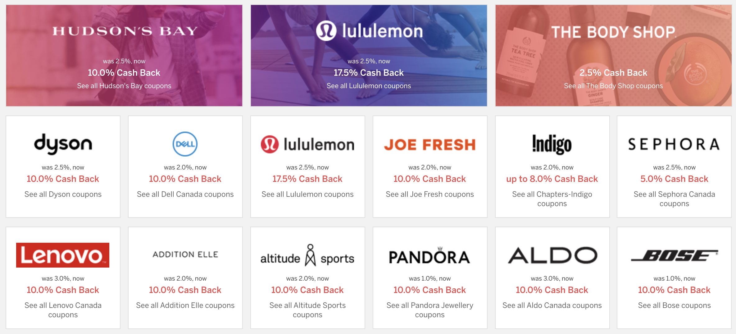 ebates lululemon