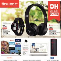 The Source - 2 Weeks of Savings - Oh Canada Event Flyer