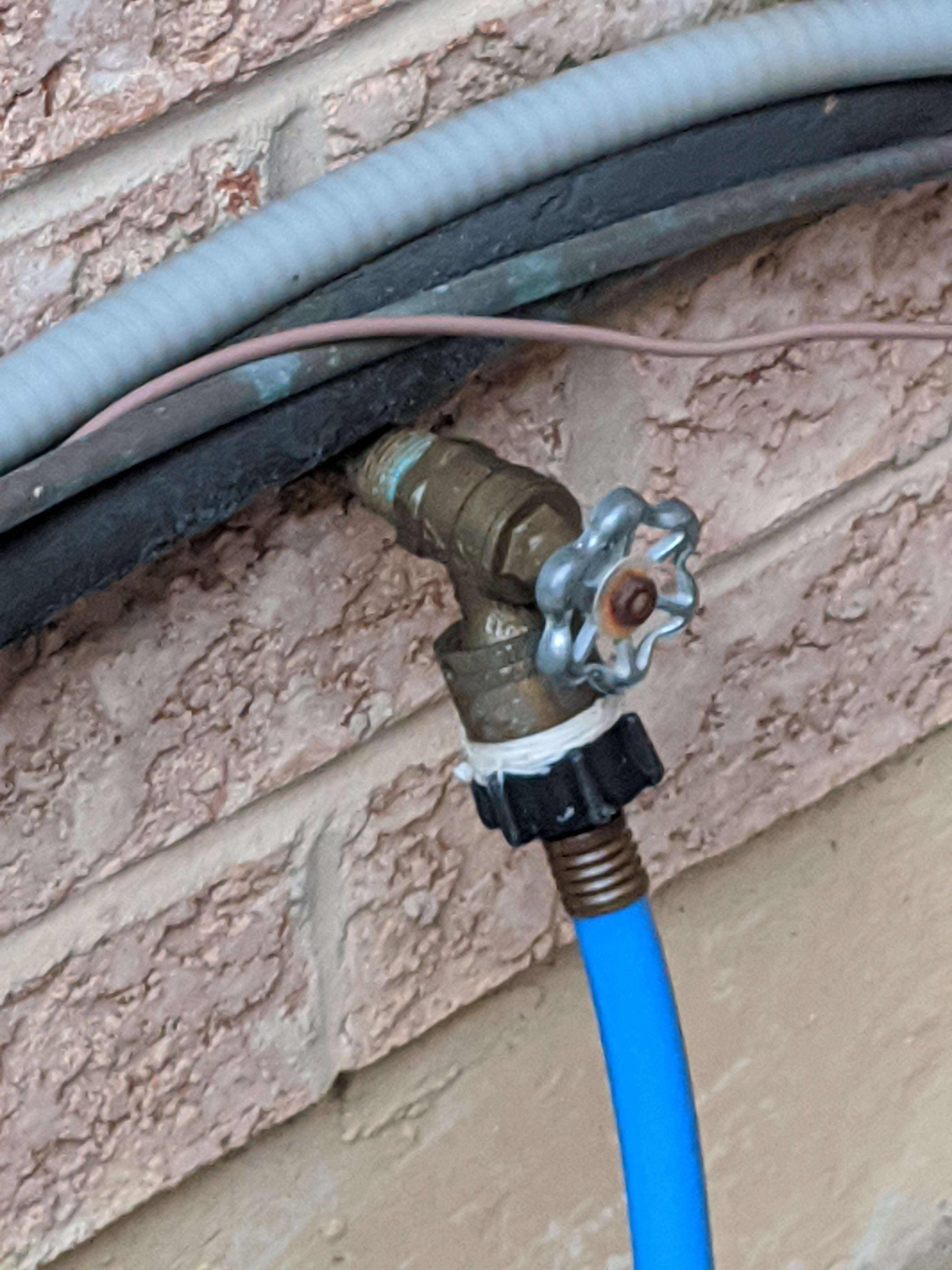 Replacing hose bibb vacuum breaker screw snapped