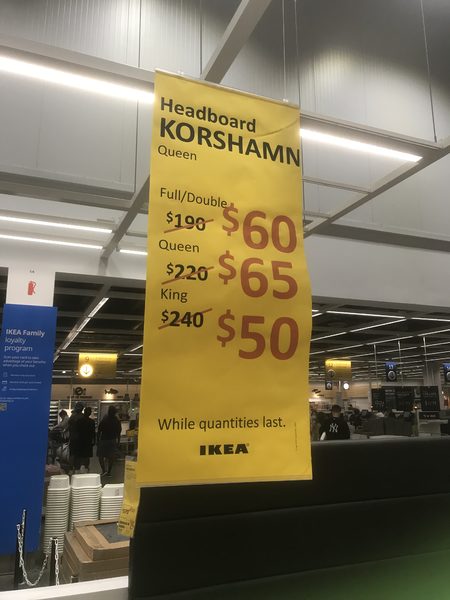 [IKEA] IKEA Korshamn Headboard (YMMV) - RedFlagDeals.com Forums