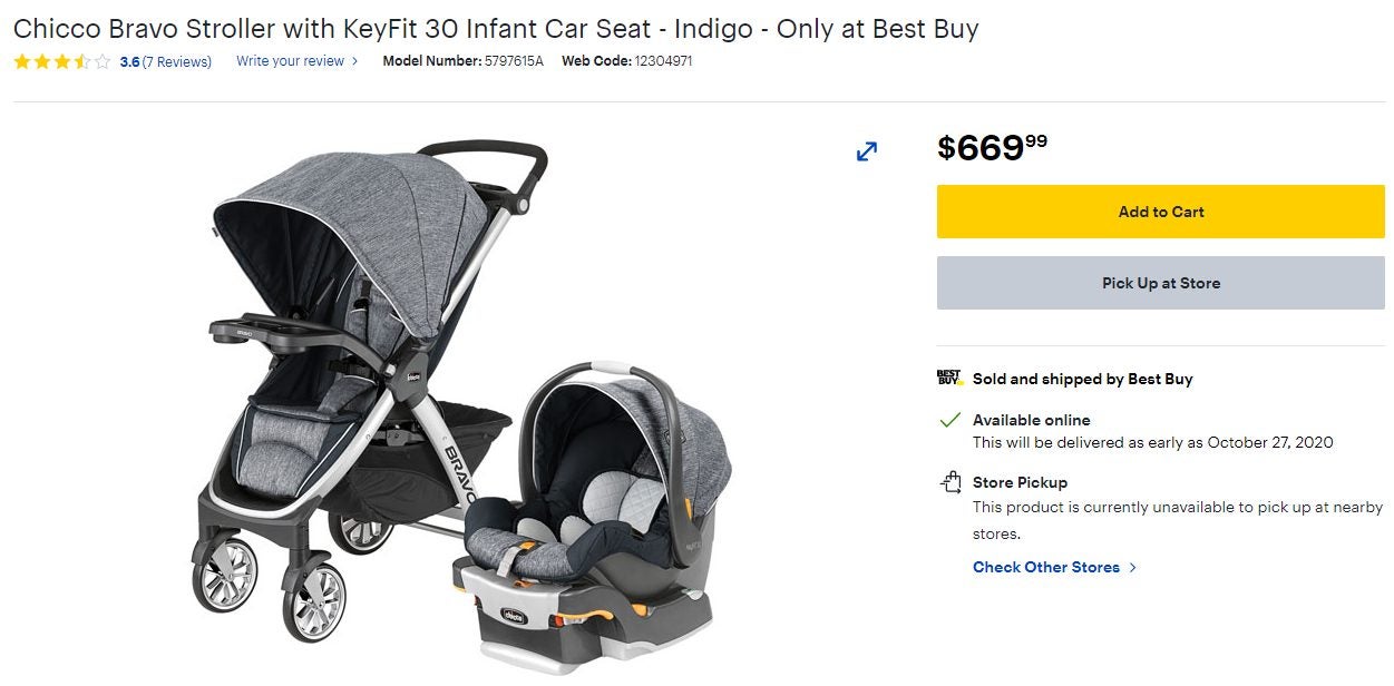 Best buy clearance travel system