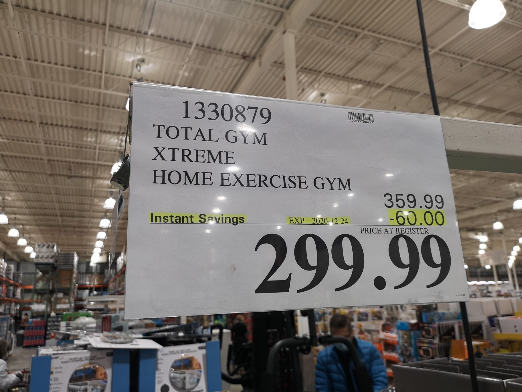 Costco Total Gym Xtreme fitness equipment 299.99 RedFlagDeals