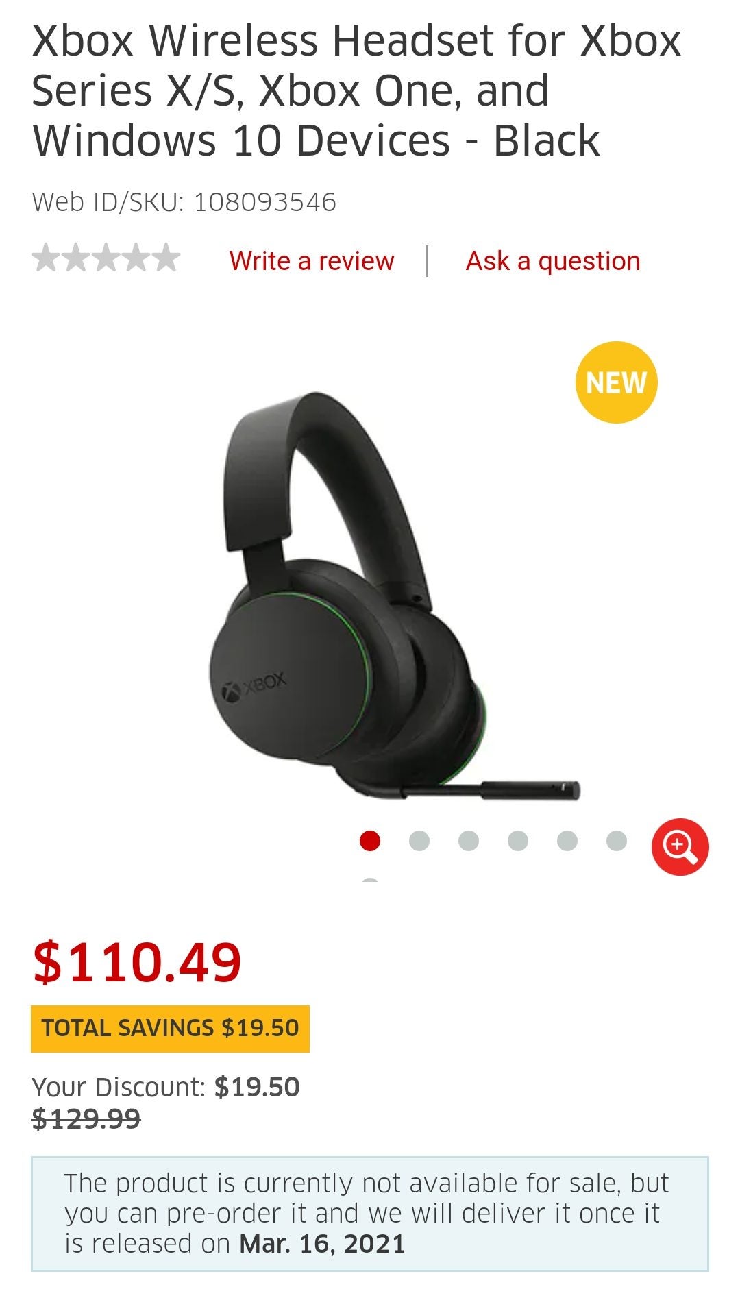 Xbox Wireless Headset Купить