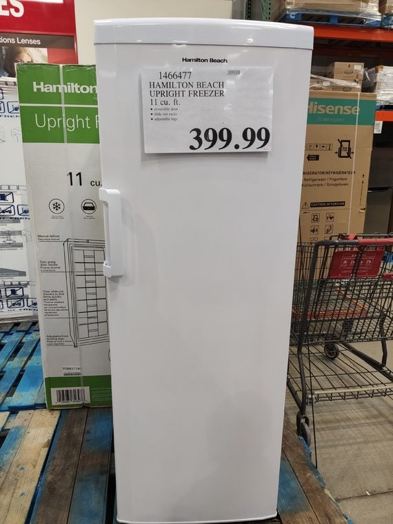 [Costco] Hamilton Beach 11 Cu. Ft. White Upright Freezer $399 ...