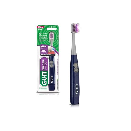 5. Best for Travel: GUM Deep Clean Electric Toothbrush