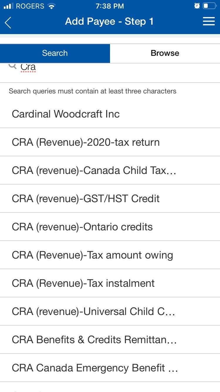 how do i pay the cra online