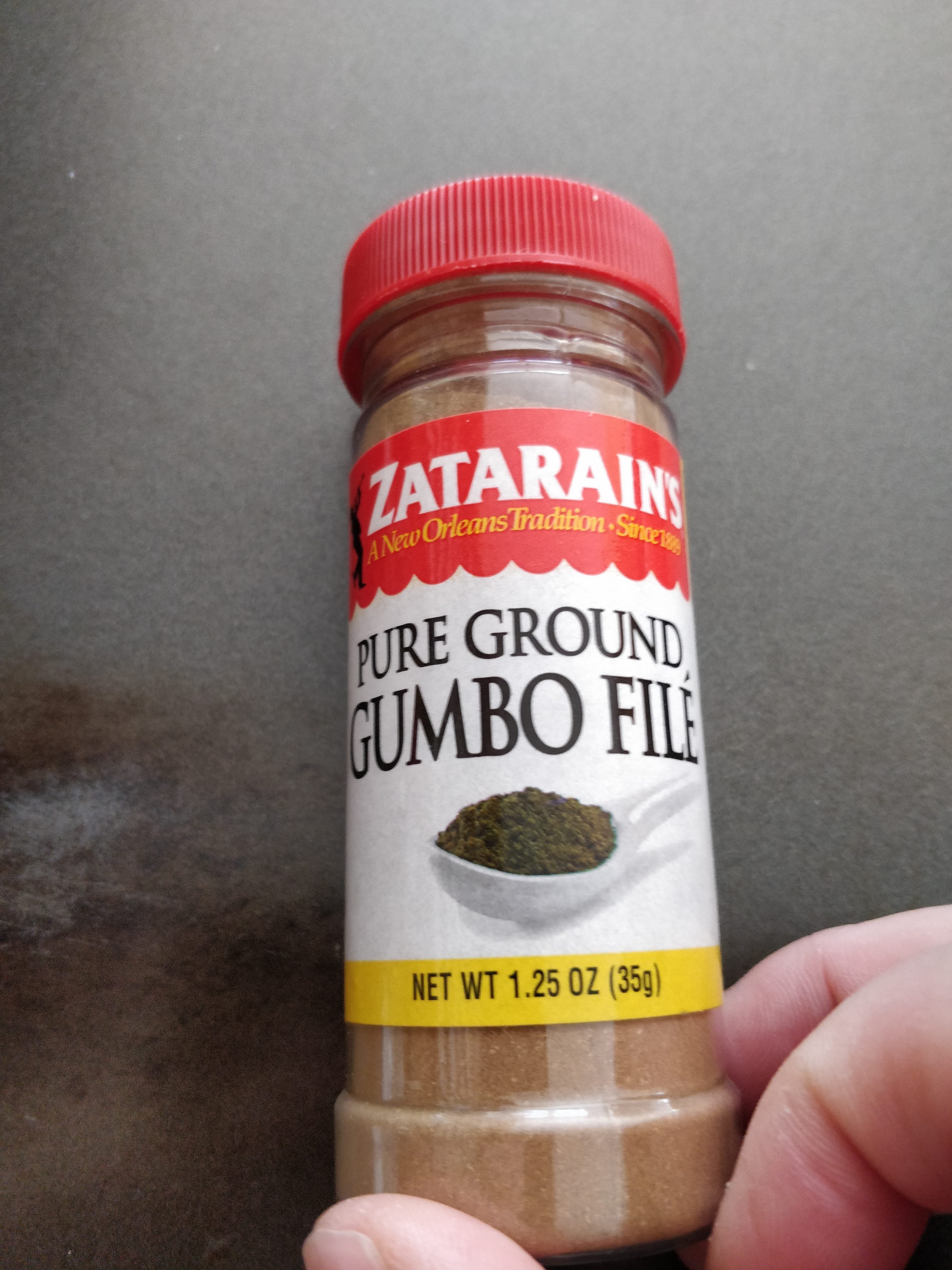 Zatarain's Pure Ground Gumbo File, 1.25 oz - Food 4 Less