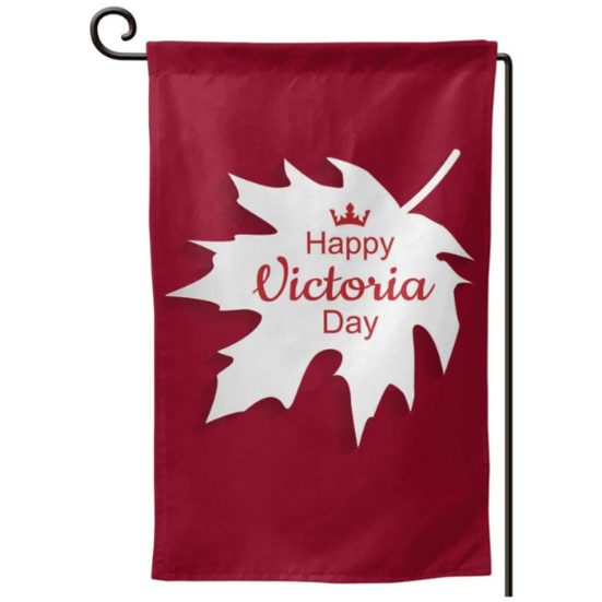1. Editor's Pick: 18in Victoria's Day Yard, Garden, Flowerpot Decorative Flag