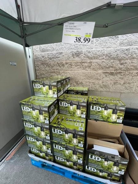 Costco Feit Led String Lights 48 Ft, Costco Led Outdoor Patio Lights