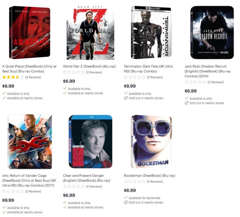 [Best Buy] 4K Movies 710 [Steelbook] Forums