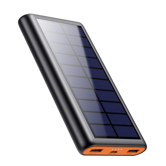 2. Runner Up: Xooparc Solar Battery Power Bank Portable Panel Charger