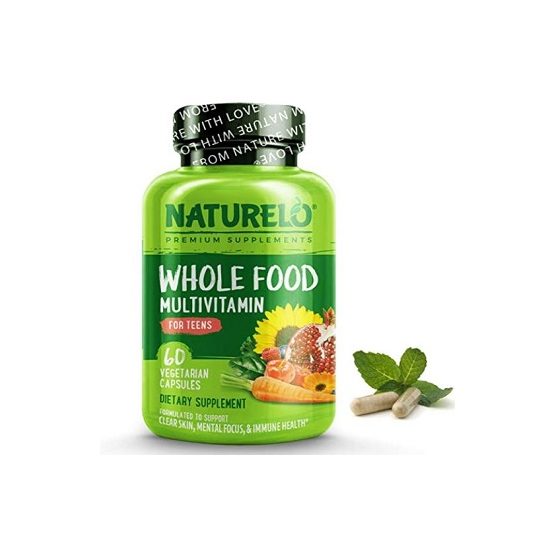 3. Best for Teens: NATURELO Whole Food Multivitamin for Teens