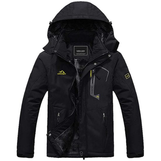 1. Editor's Pick: Magcomsen Men's Waterproof Fleece Lined Winter Jacket