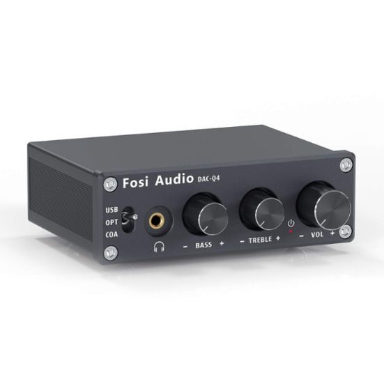 7. Also Consider: Fosi Audio Q4 Mini Stereo DAC