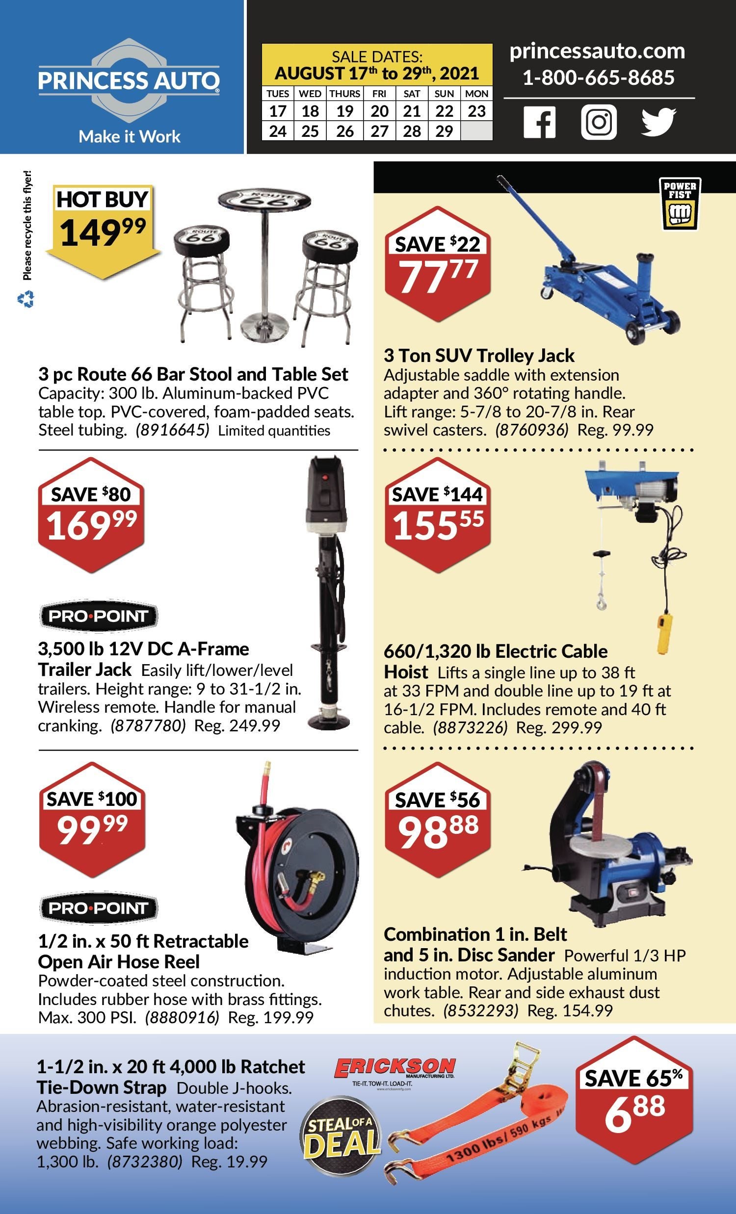 Princess Auto Weekly Flyer - 2 Week Sale - Ready For Summer