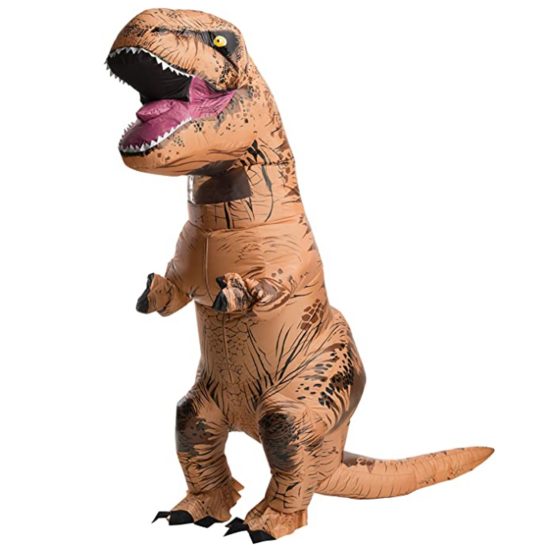 2. Runner Up: Rubies Adult Costume Jurassic World T-Rex Inflatable Costume