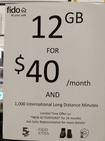 fido 12gb plan