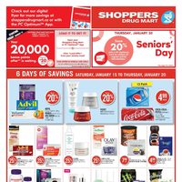 Shoppers Drug Mart - 6 Days of Savings Flyer