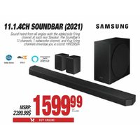 Samsung 11.1.4 Ch Soundbar 2021