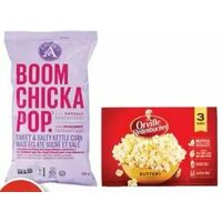 Orville Redenbacher Microwave or Boomchickapop Ready-to-Eat Popcorn
