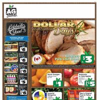 AG Foods - Weekly Specials - Dollar Days Flyer