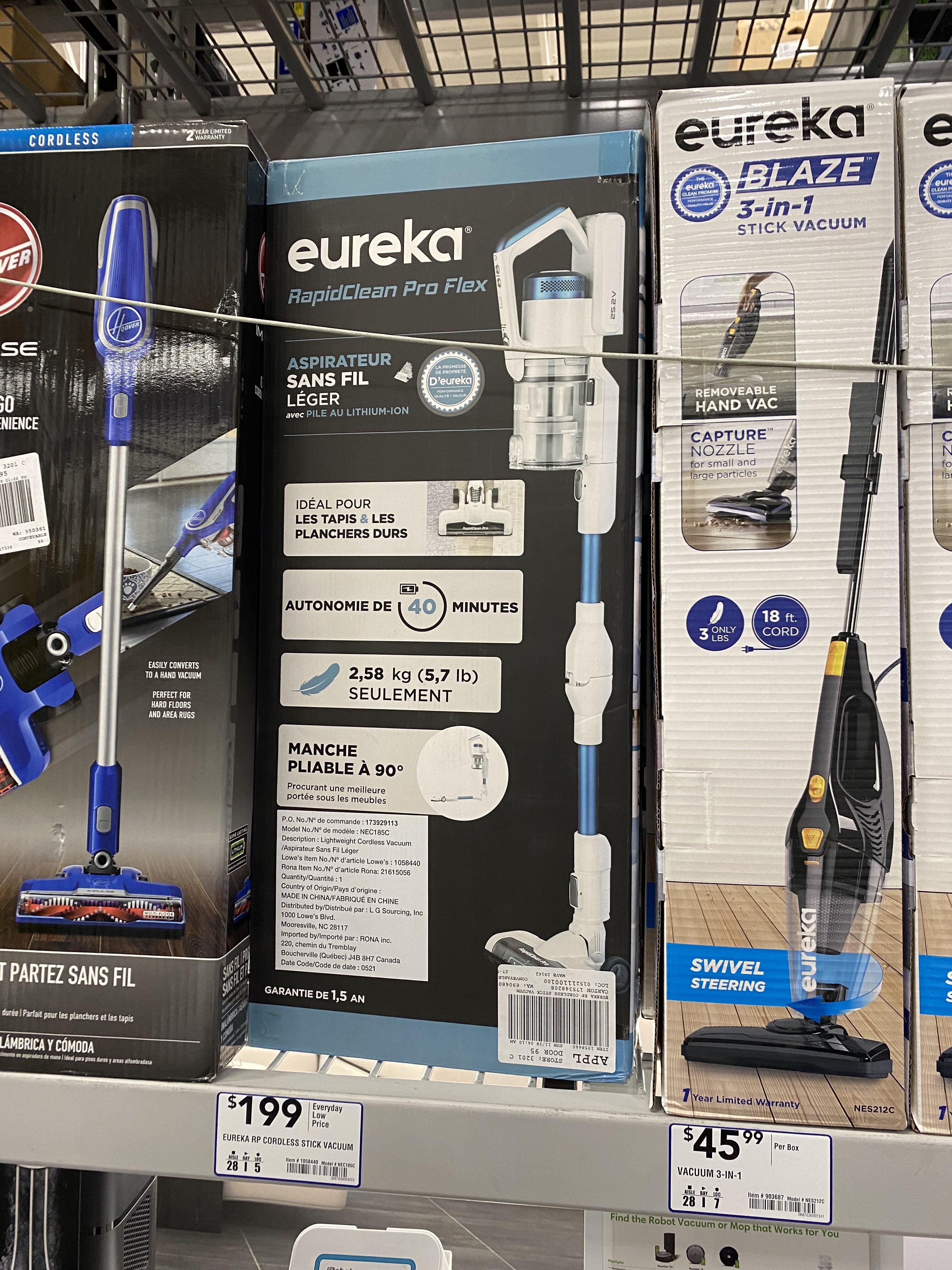 [Lowe's] Eureka Rapid Clean Stick Cordless Vacuum 79 Page 7 Forums