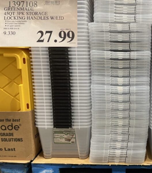 How well does thiss bin protect from the elements for long term storage of  say collectabls/personal valuables? : r/Costco