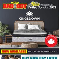 Bad Boy Furniture - New Mattress Collection Flyer