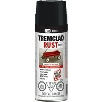 Tremclad Rust Spray Paint - Flat Black