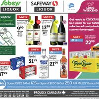Safeway - Grand Re-opening Liquor Specials (Canmore/AB) Flyer