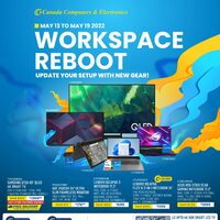 Canada Computers - Weekly Deals - Workspace Reboot Flyer