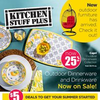 Kitchen Stuff Plus - Get Your Summer Started Flyer