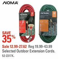 Noma Outdoor Extension Cords