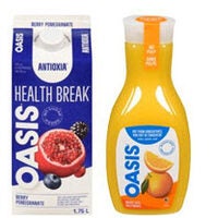 Oasis Juice or Smoothies Bottle or Carton