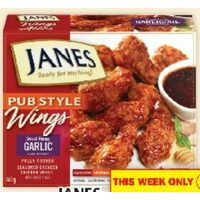 Janes Pub Style Breaded Chicken Wings