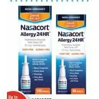 Nasacort 24HR Nasal Spray or Doses