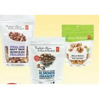 PC Organics Natural Walnuts, Praline Nut Mix or Chocolate Covered Almonds
