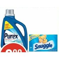 Snuggle Sheets, Persil or Purex Laundry Detergent