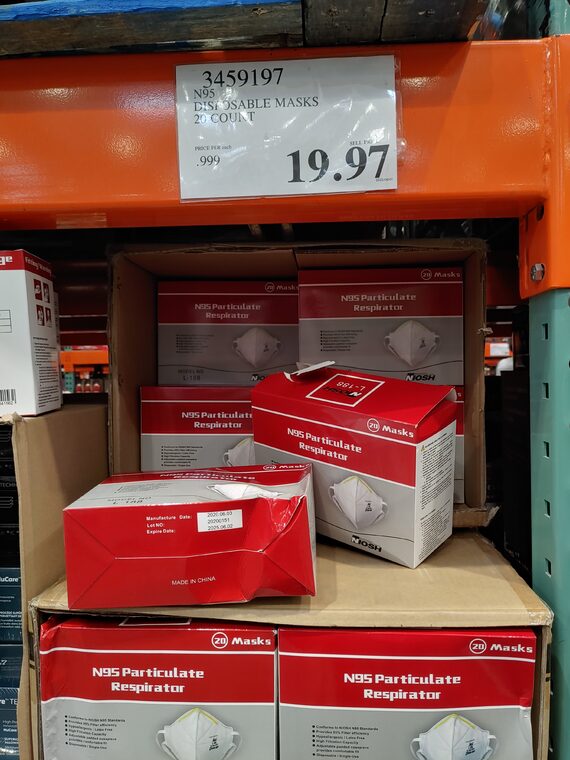 [Costco] Honeywell N95 50 pcs for 20 at Costco Forums
