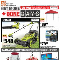 Home Depot - Weekly Deals (NB/NS) Flyer